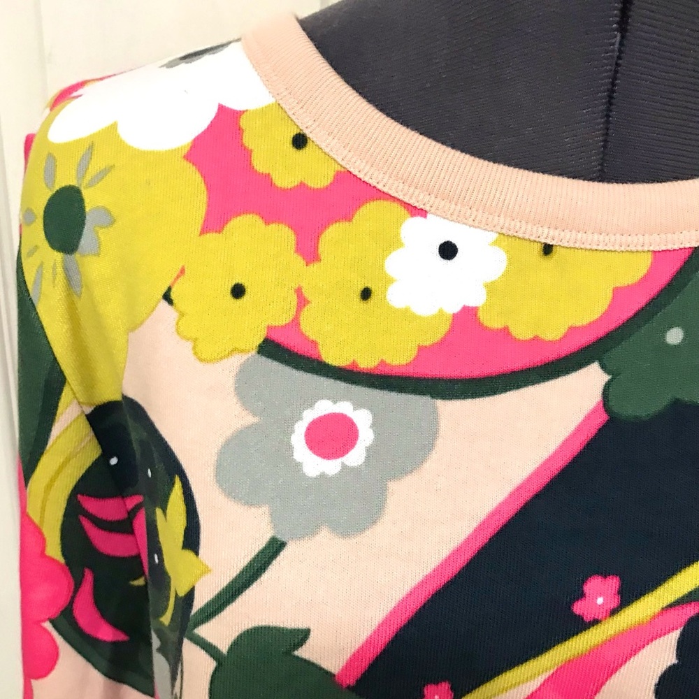 NWT Talbots Vibrant Paisley Crewneck - Picture 14 of 16
